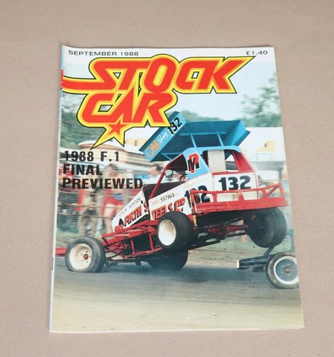 Stock car magazine september - car,