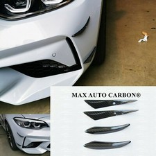 100% Carbon Fiber Canards Flaps Front Spoiler for BMW M2 F87 M3 M4 F80 F82 M235 M240