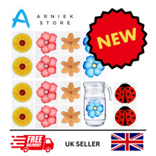 Flower Fly Trap Stickers