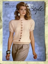 Style knitting pattern 0992