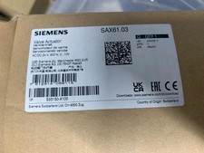 SIEMENS SAX61.03 Valve