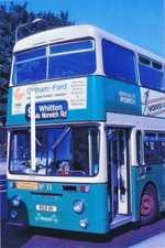 282m  6x4" Bus Photo - Ipswich Corporation.  Fleet no. 11,  reg. no. RDX11R.