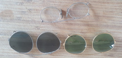 Vintage pince nez and - vintage, tinted