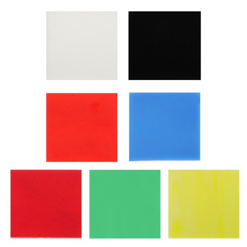 7pcs durable colored glass - durable,