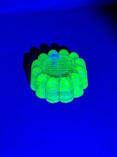Vintage Uranium Glass Piano
