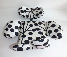Cosatto All in All 360 young baby inlay car seat insert Lunaria - Black & White