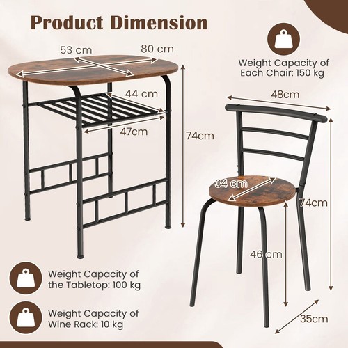 Piece dining set - 3-piece,