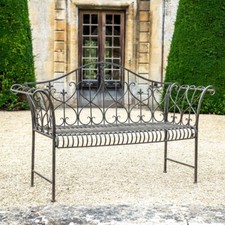 Rusty Garden Bench Shabby Chic