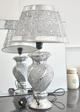 Silver Glitter Crushed Diamond