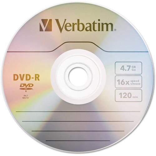 Verbatim blank dvd dvdr - 25,