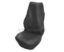 UNIVERSAL  BLACK FRONT SEAT COVER/PROTECTOR FOR ANY CAR/VAN/ CAMPERVAN SEAT