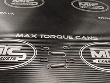 4 x Motorbike Exhaust Titanium