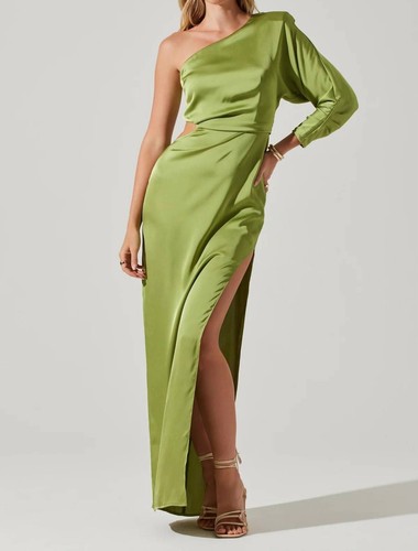Astr amari dress green - astr,