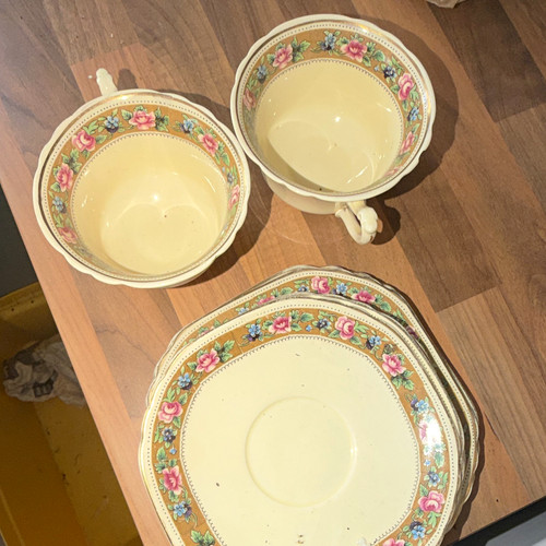 Wedgwood england floral tea - england,