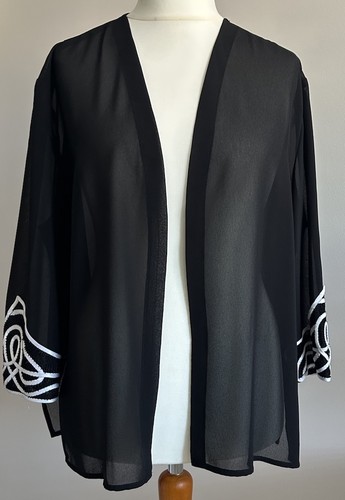 Joseph ribkoff sheer jacket - joseph,