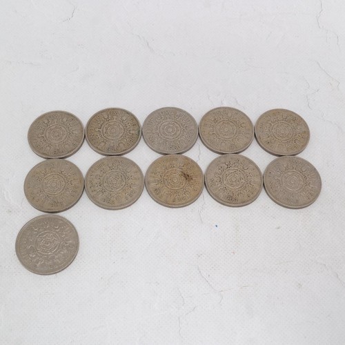 Shilling coins lot 11 old - 2,