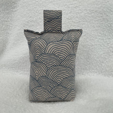 Japanese wave fabric doorstop