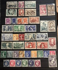 French Stamps 1930’s Used