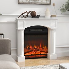 HOMCOM Modern Fireplace