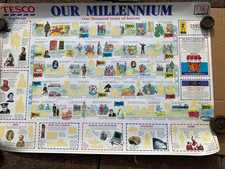 TESCO MILLENNIUM WALLCHART AND