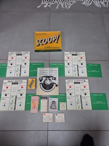 Scoop board game - scoop,