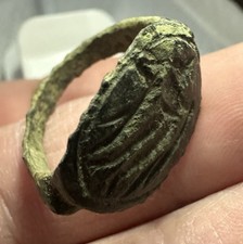 Ancient Roman Ring Engraved