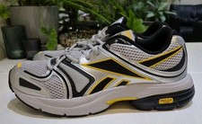 REEBOK PREMIER ROAD PLUS VI TRAINERS. MENS SIZE 8.5 UK. GREY/SIL/BLK/YELL *2023