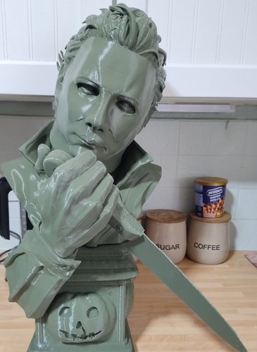 Life size bust prop michael - prop,