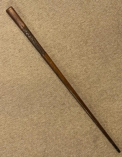 Antique military walking stick - antique,