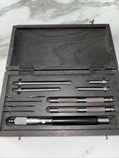 Moore & Wright Imperial Inside Micrometer with Timber case