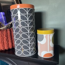 ORLA KIELY STORAGE TIN 20CM