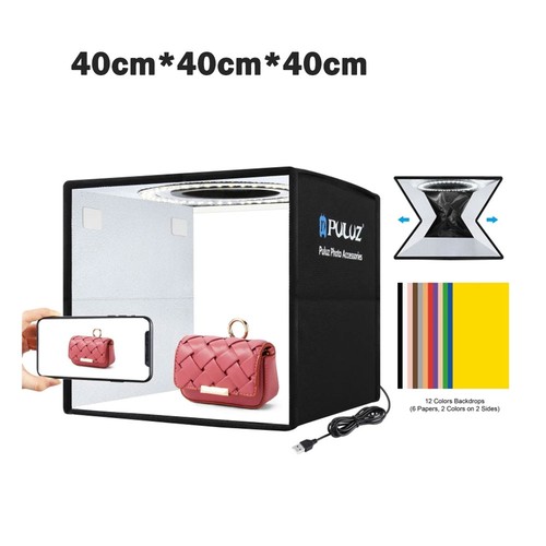 Puluz 40cm photo studio light - studio,