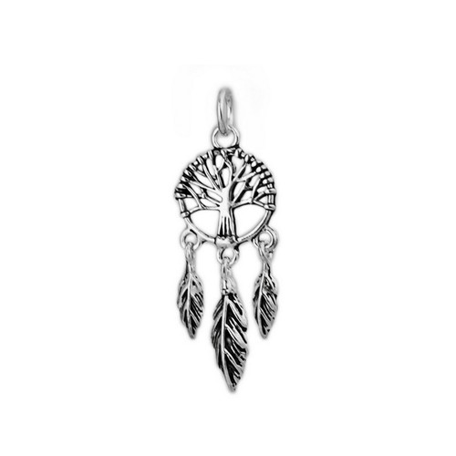 Sterling silver dream catcher - sterling,