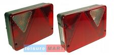 Pair Rear Lights for Later Erde 102, 122, 143, 153, 193, 213, PM310 Trailer
