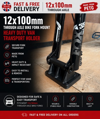 12x100mm bike fork mount - 12x100mm,