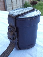 Unusual WW1 Officers Monocular or Webley .455 Prideaux speed loader case