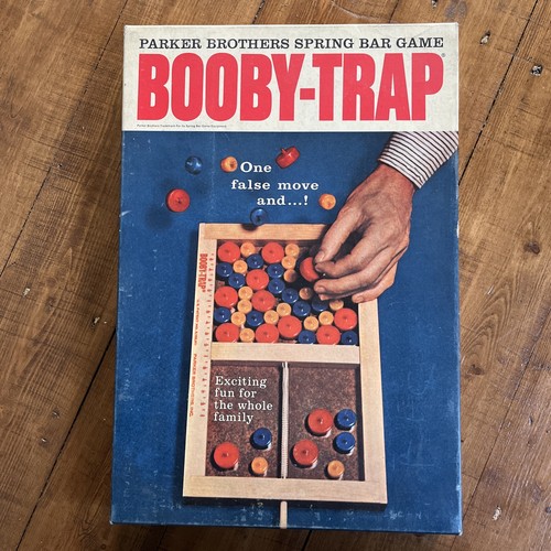 Vintage 1965 booby trap - 1965, spring