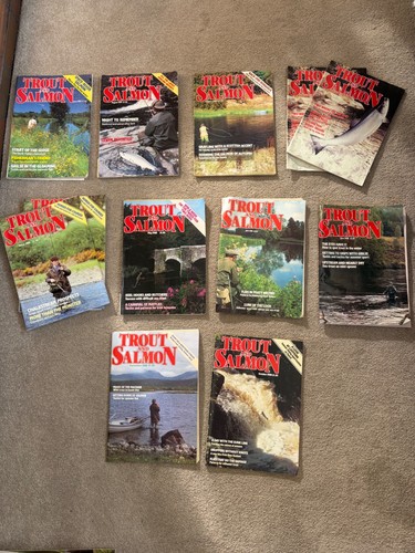 Trout and salmon - trout, magazines