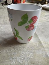 Cath Kidston Strawberry Melamine Child’s Pic-nic Toothbrush Bathroom Beaker Cup
