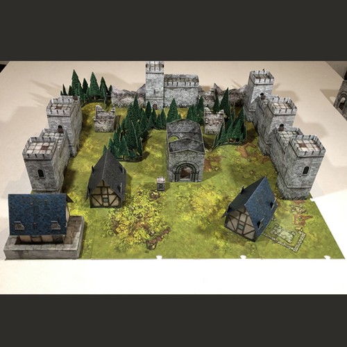 Fantasy wargames scenery and - fantasy,