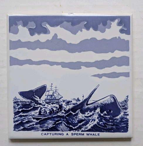 Vintage blue white tile - vintage,