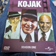 KOJAK SEASON ONE Boxset 6 DVDs NEW YORK COP LT THEO KOJAK 22 Episodes