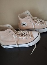Converse Hi Top Pink Trainers