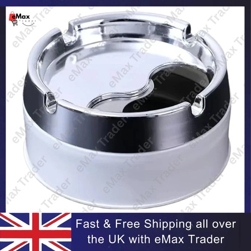 Stainless steel ashtray with - ashtray,