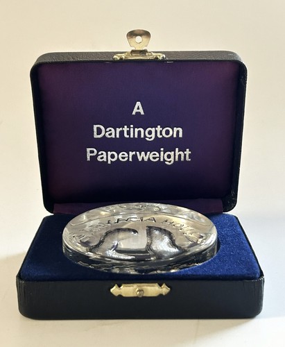 Vintage cased dartington - cased, ‘dartington’