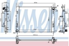 Nissens Radiator for Renault