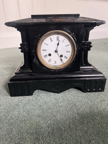 Large antique slate chiming - slate,