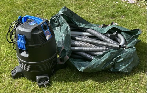 Pond vacuum sludge pump with - pond,