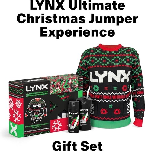Lynx ultimate christmas jumper - ultimate,