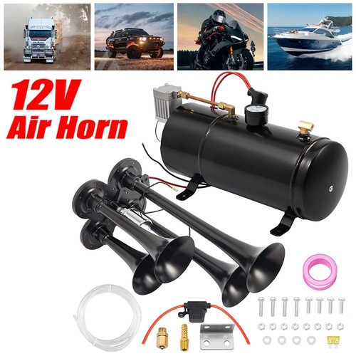 Train air horn kit with - horn, 4